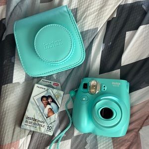 Polaroid Camera with case and film
